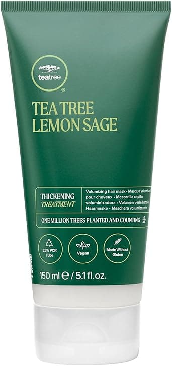 Tea Tree Lemon Sage Thickening Treatment Volumizing Hair Mask For Fine Hair 51 oz