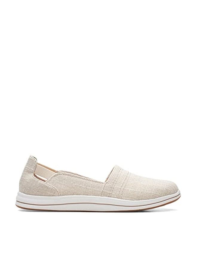 Clarks CloudSteppers Women's Breeze Step II Loafer, Natural Interest, 10 Medium US