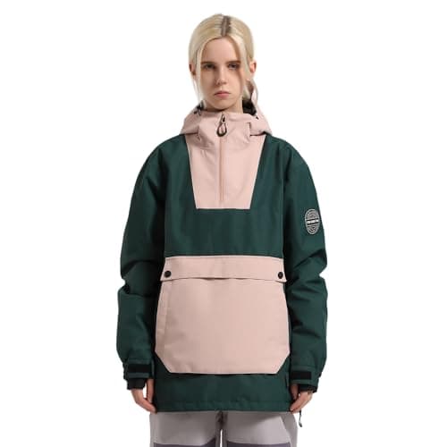 GSOU SNOW Women Men Ski Jacket Snowboard Snow Coat Waterproof Windproof Warm Winter Mountain Hooded