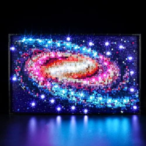 YEABRICKS LED Light for 31212 Ideas The Milky Way Galaxy Building Blocks Model Building Set NOT Included