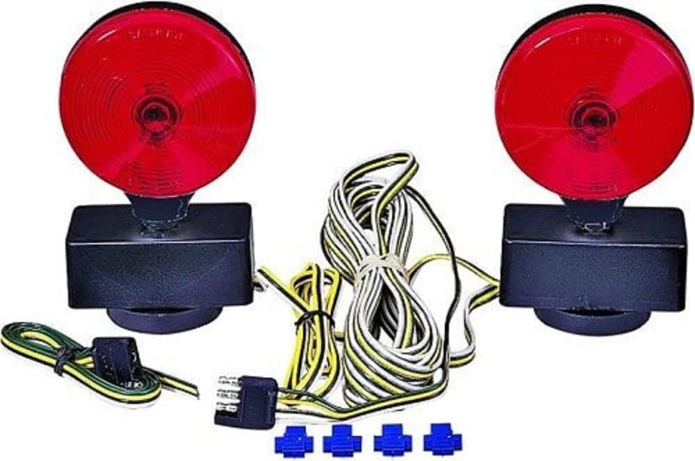 Peterson Manufacturing V555 Light (Tow Round Magnetic-MNT Kit 4"X5.67")