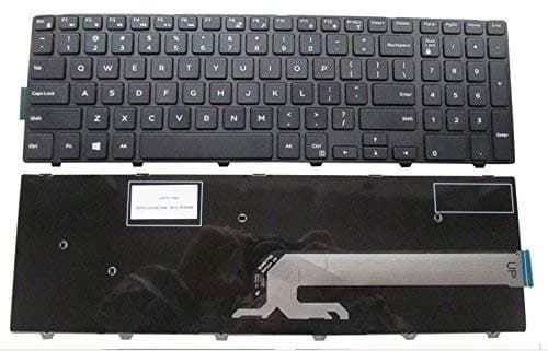 TravisLappy for Keyboard Dell Inspiron 15 3000 5000 3541 3542 3543 3551 3558 5542 5545 5547 5558 5559 PN: JYP58 US INTL (Black)