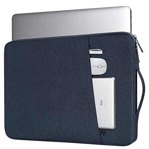 Laptop Sleeve Case for 14 Inch Lenovo, HP, ASUS, Dell, Acer Laptop Chromebook, Shockproof Computer Bag with Accessory Pocket,Blue