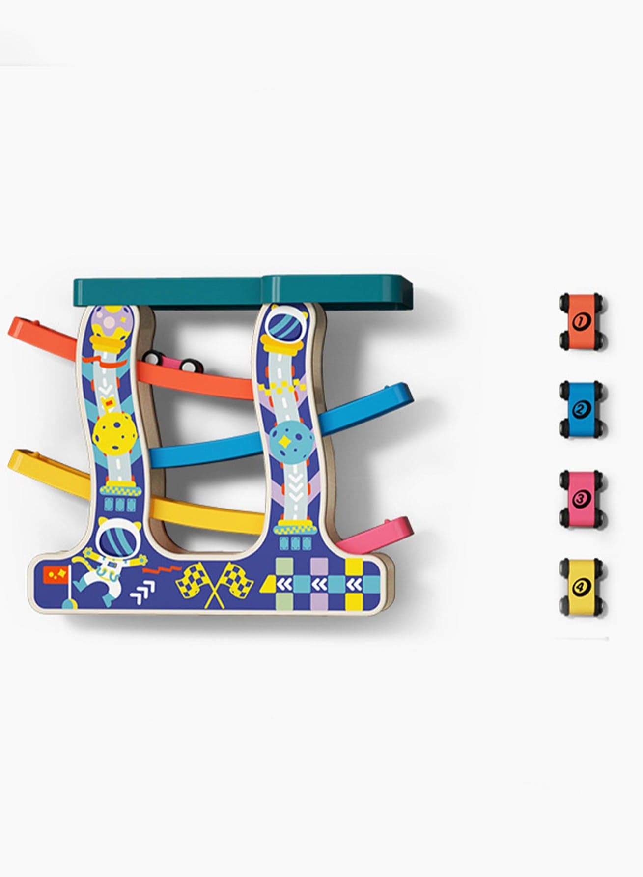 Early Education Educational Track Preschool Children Boy Educational Parent-Child Interactive Toy