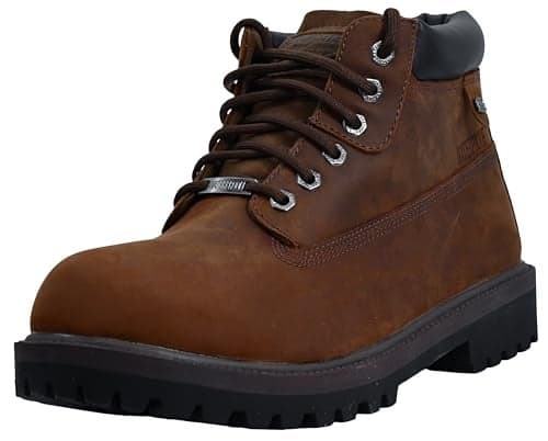Skechers Men's Verdict Boot, Dark Brown, 8.5 Wide