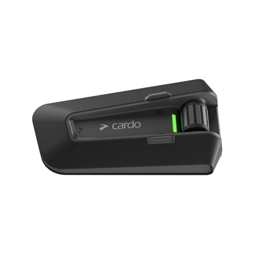 Cardo Packtalk Neo Motorcycle Helmet Communication Intercom System, Single Pack, Black