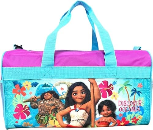 Ruz 18 Inch Kids Duffel Bag Overnight CarryOn Travel And Sports Bag MoanaDiscover