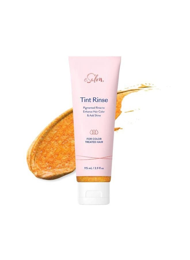 Color Depositing Hair Color Booster Treatment - Tint Rinse Hair Toner & Enhancer - Professional-Grade Mask - Apply with Shampoo & Conditioner (Golden)