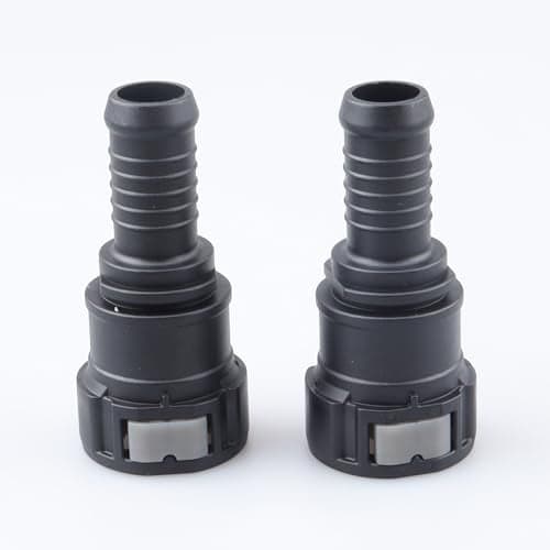 AC PERFORMANCE Fuel Quick Release Connector Female 58 Tube to Male 916 Barb Fit for Rubber Hose Pack of 2