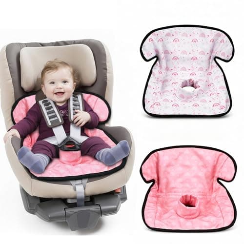 HunnmingRe 2 Pack Boho Car Seat Protector for Potty Training Waterproof Piddle Pad Cover from Spillages Nappy Leaks Toilet Training Anti Slip Backing Strollers Carseat Liner for Toddlers Babies