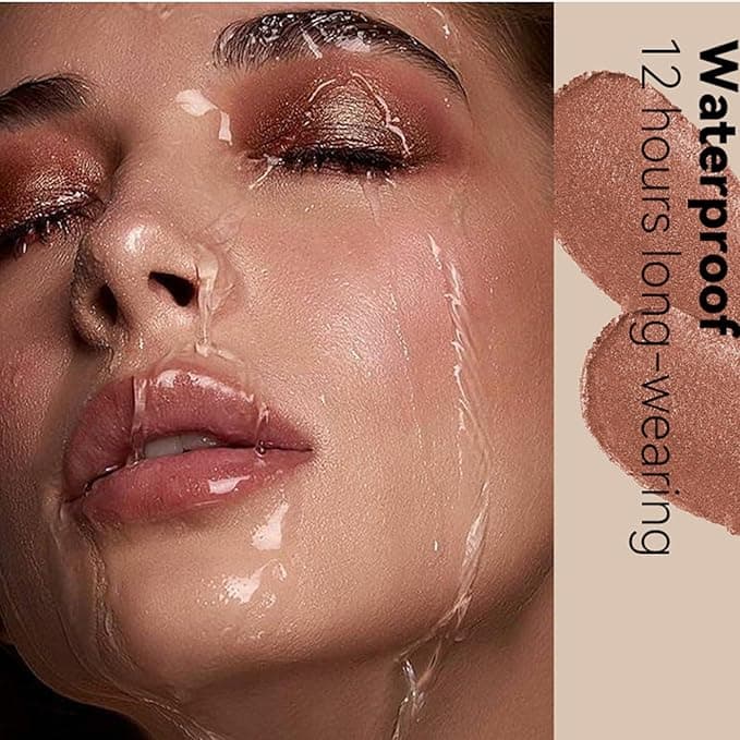 MKNZOME 39 Colours Eyeshadow Palette Highly Pigmented Full Matte Nude and Shimmer Eyeshadow Makeup Palette for Women Waterproof LongLasting Soft and No Clumping Warm Tones for Everyday Makeup3
