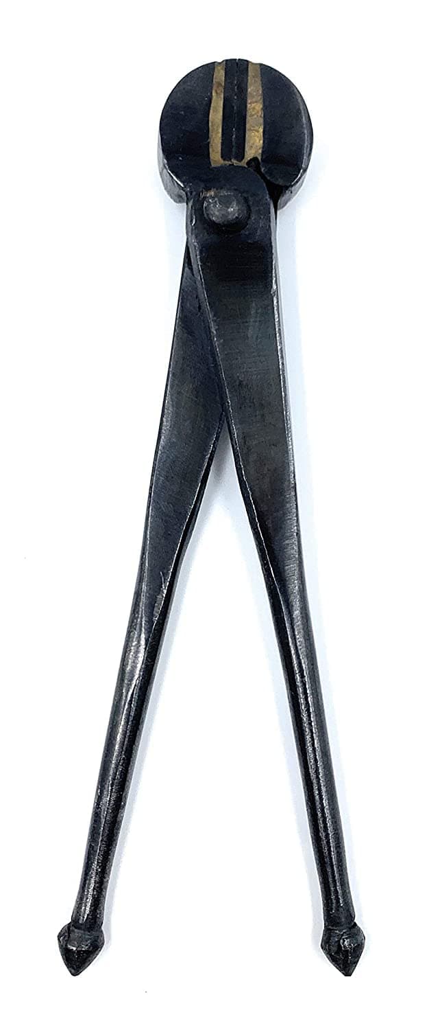 Ceznek Tempered Iron Heavy Gawa Pakkad Wire Drawing Plier for Wire Drawing by Hand Pull Multipurpose for Jewellery Making Repair Wire Wrapping Beading Jewellery Model Making Hobby Crafts DIY