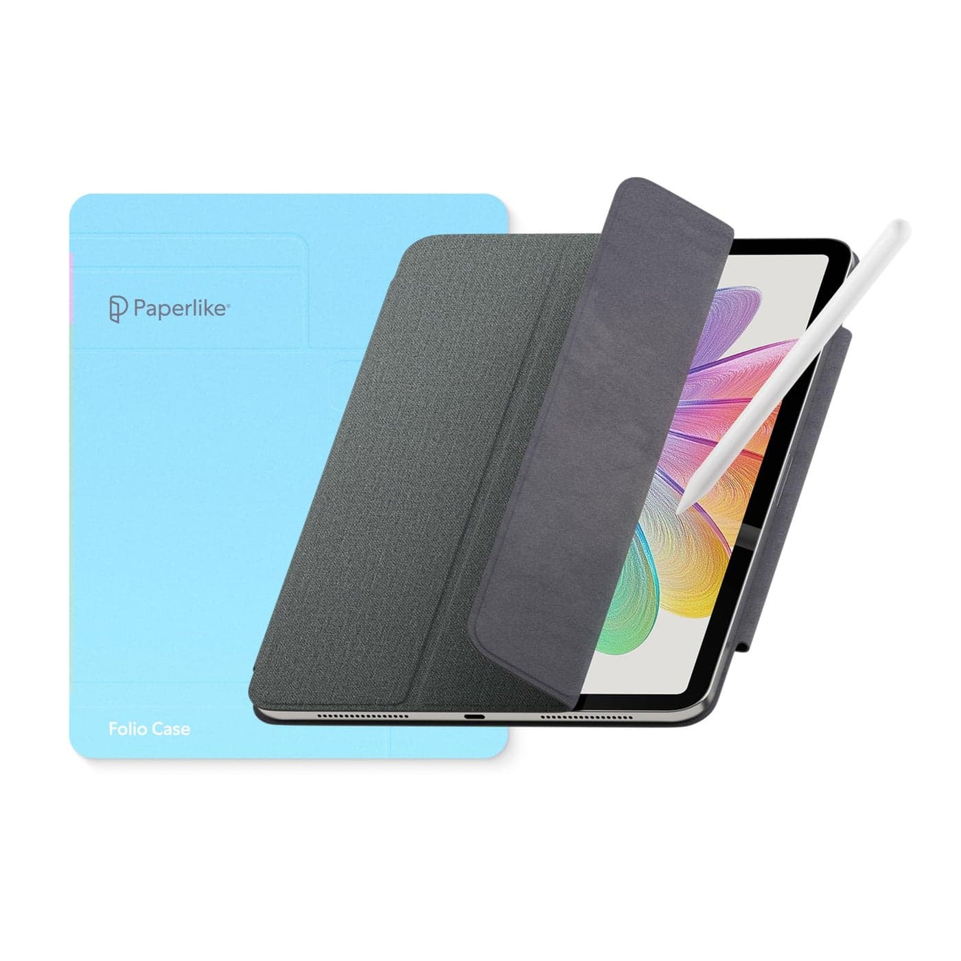 Paperlike Folio Case for iPad Pro 11 20202122 iPad Air 11 202425 iPad Air 109 202022 Magnetic Lightweight Slim Protective case with Apple Pencil Charging auto SleepWake