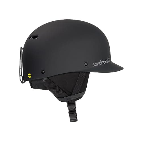 Sandbox Unisex Classic 2.0 Snow (MIPS) Ski and Snowboard Helmet - Black BOA | Small