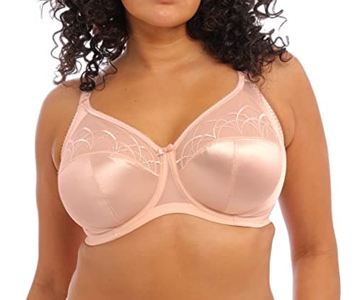 Elomi Women's Plus-Size Cate Underwire Full Cup Banded Bra,Latte,40JJ UK/40N US