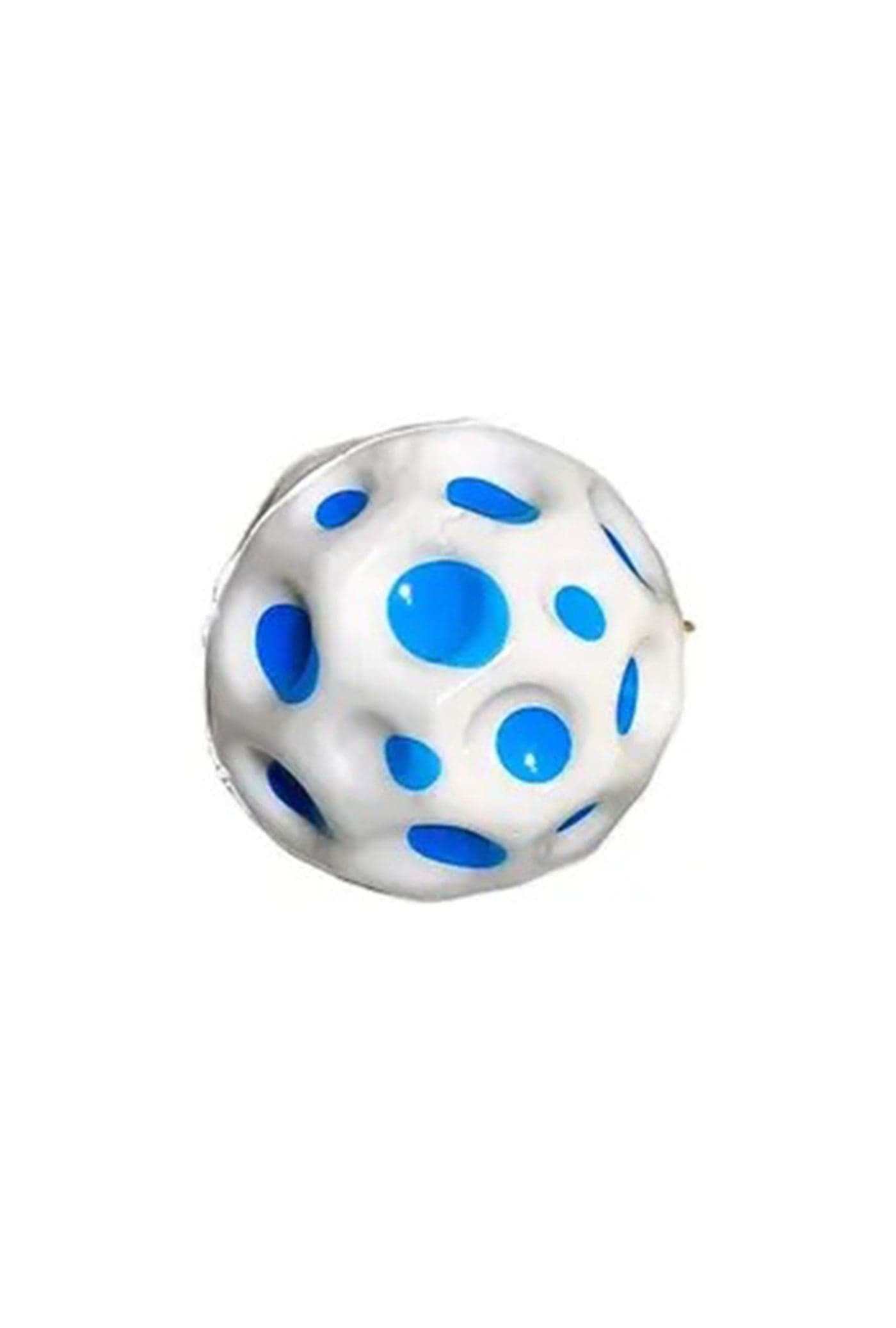 Super Bouncing Blue Moon Ball - Soft Rubber Kids' Toy for Fun Play, Outdoor Games, Gift for Boys/Girls, Safe & Durable, Perfect for Playgrounds