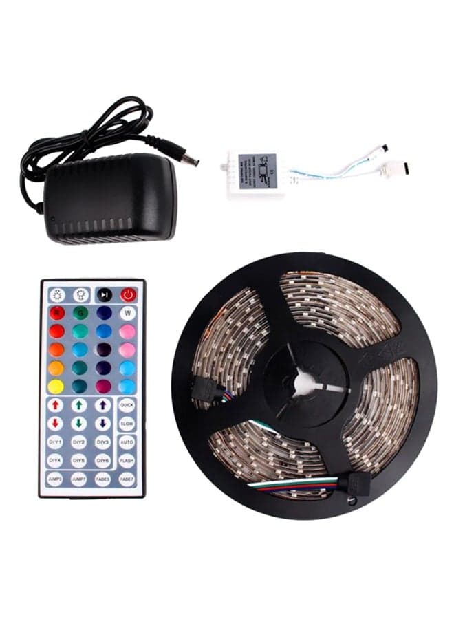 300-LED Strip Light With Remote And Adapter Multicolour