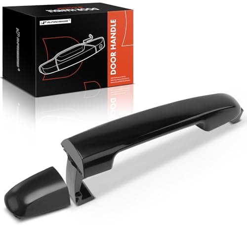 A-Premium Front Passenger Side Exterior Door Handle Compatible with Hyundai Sonata 2006 2007 2008 2009 2010, Primed Black, Replace# 826513K000