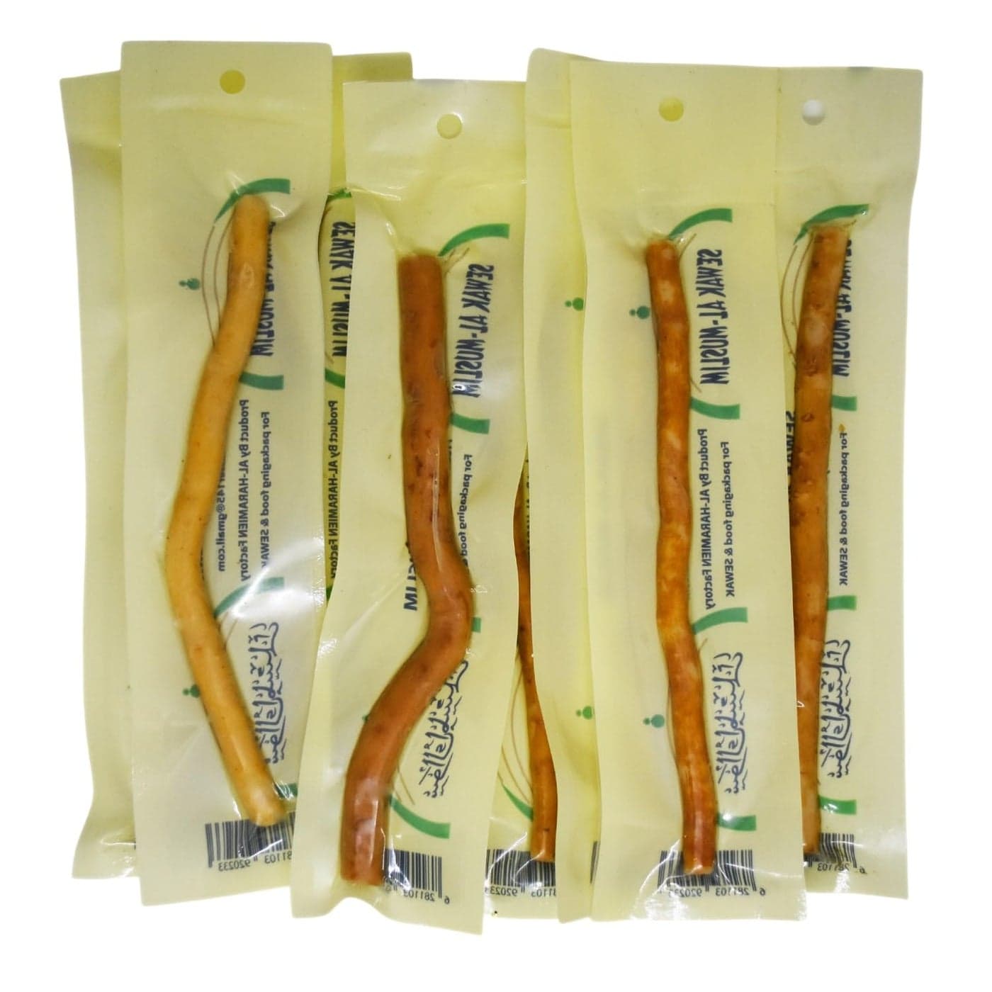 SEWAK Meswak Siwak Miswak Sticks Stick Al Muslim Natural Herbal Vacuum Sealed Arak Peelu Natural Brush Toothbrush 8 Tooth Stick