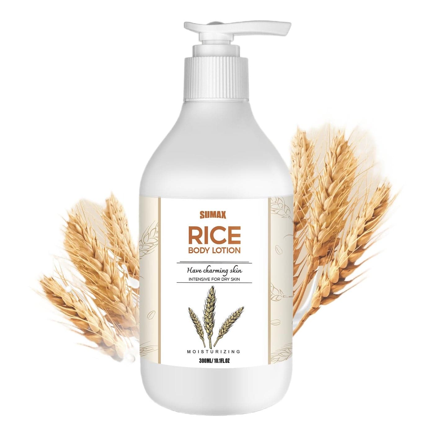 Rice Moisturizing Skin Lotion 101oz Rice Extract Body Lotion Hand and Body Moisturizer Hydrates Dry Skin Instantly Hydrating Targets Dryness Face Lotion
