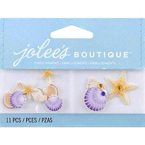 Jolees Boutique Scrapbooking Embellishment Mini Seashells