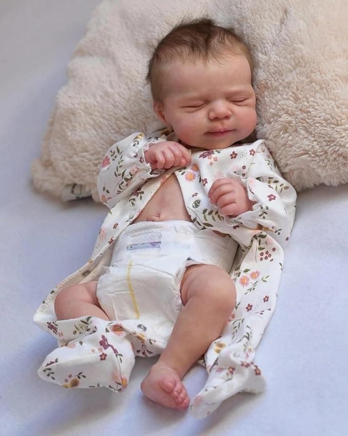 Zero Pam Reborn Baby Dolls Silicone Full Body18 in Realistic Baby Doll Anatomically Correct Girl Lifelike Babys Doll Real Life Babys Dolls for Girls Silicone Babies with Accessories