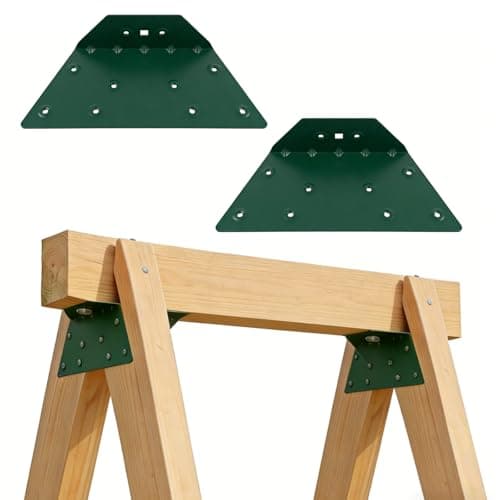 Hi Flame 2 Pecs EZ Frame Bracket for Swing Set A-Frame Wooden Swing Accessories High Strength Support Green