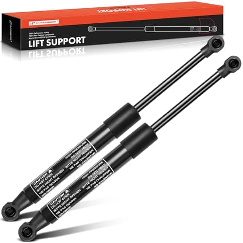 A-Premium Tailgate Rear Trunk Lift Supports Shock Struts Compatible with Select Nissan Models - 350Z 2004-2009 Convertible Only - Replace# 84430CE400(2-PC Set)
