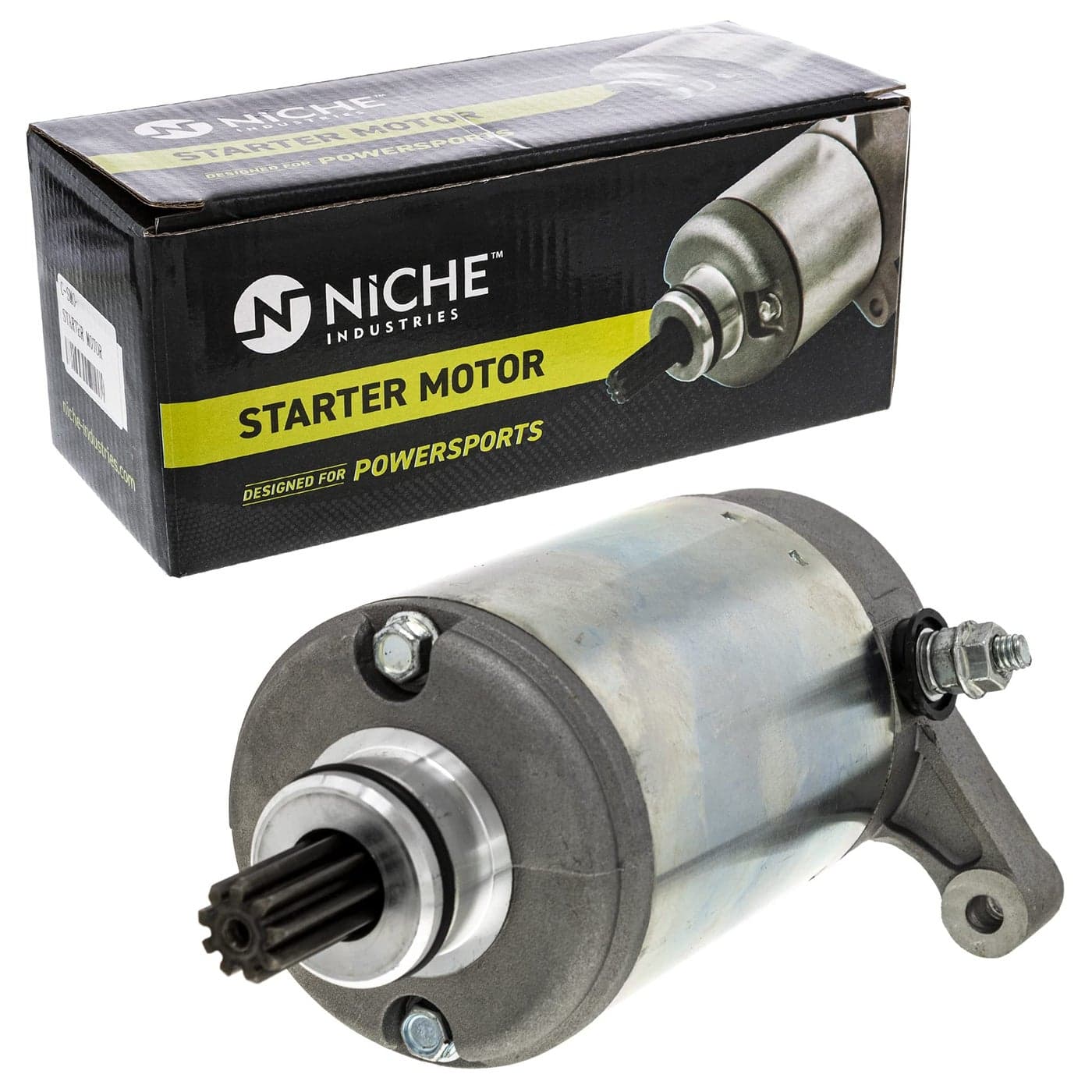 NICHE Starter Motor Assembly High Torque for Yamaha 1UY8180051 Big Bear 250 Raptor Warrior 350 Kodiak 400