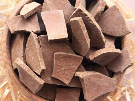 RED Edible Clay Chunks lump Natural for Eating Food 1 lb 450 g