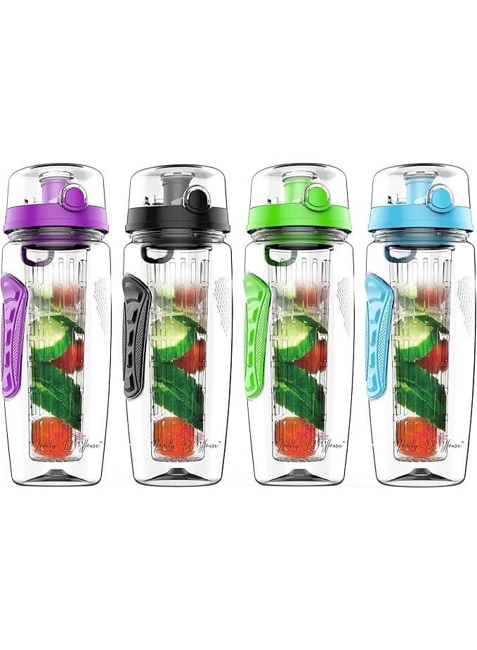 Water Bottle With Infuser Fruit MULTICOLOUR