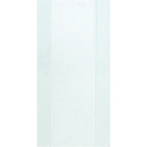 Partners Brand PPB1350 Gusseted Poly Bags, 1 mil, 4" x 2" x 12", Clear (Pack of 1000)