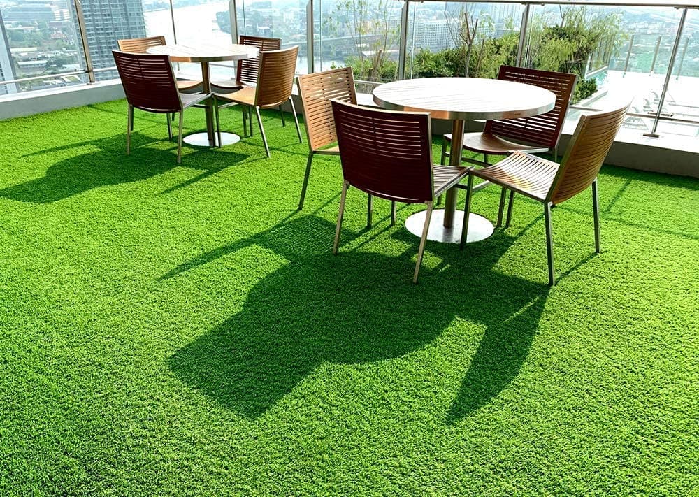 CARPET PLANET Artificial Grass Carpet Mat - High Density Grass Carpet mat for Covering Garden, Hotel, Restaurant, Wall, Terrace, Balcony,Home Decor(25 MM,2.5X8 FEET)