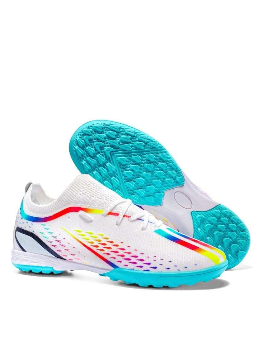 Breathable men's soccer boots, high top soccer boots, training shoes, professional athletics training sneakers, non-slip soccer match shoes