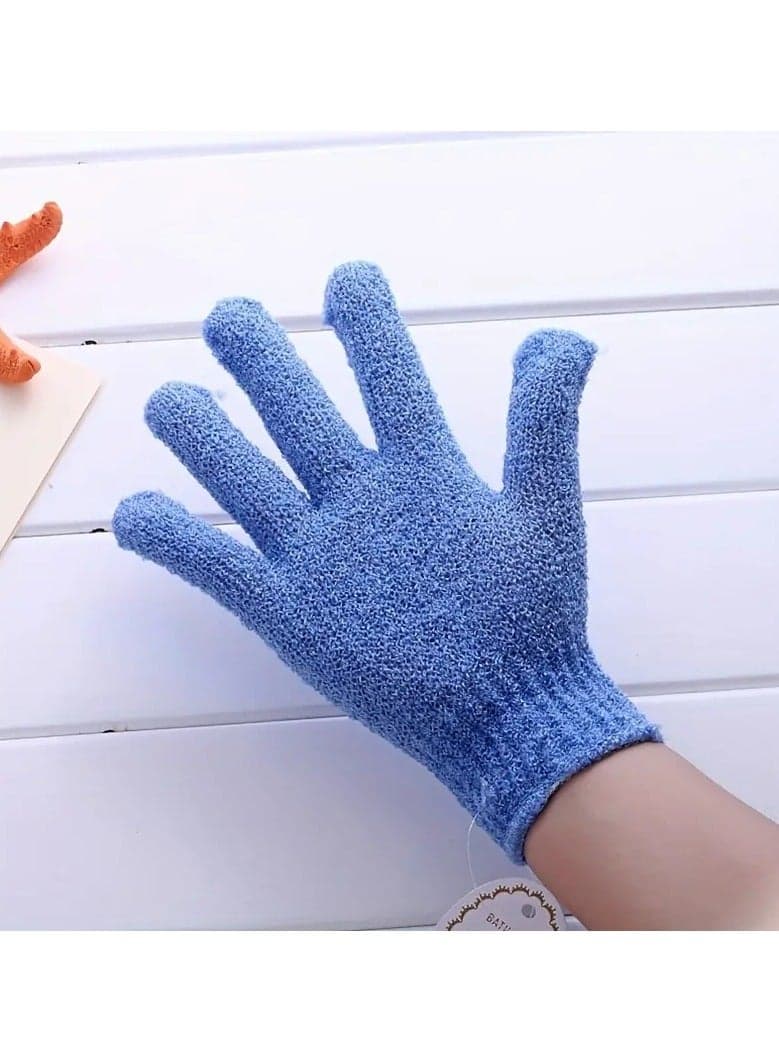 1 PAIR Bath Premium Exquisite Massage Beauty Convenient Bath Gloves