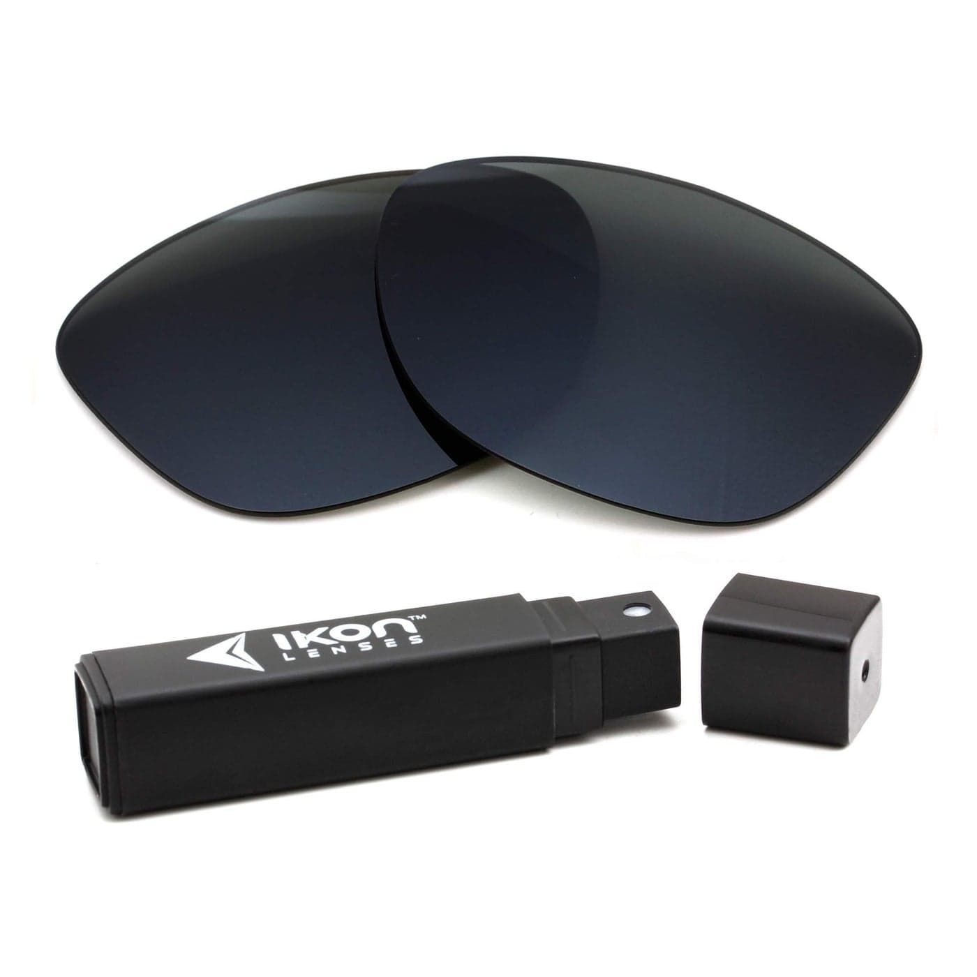 IKON LENSES Replacement Lenses for RB2132 (55MM) Ray Ban (Polarized) - Fits RayBan RB 2132 New Wayfarer Sunglasses (Black/Grey)