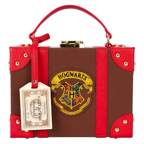 Loungefly Harry Potter Hogwarts Express Luggage Crossbody Bag