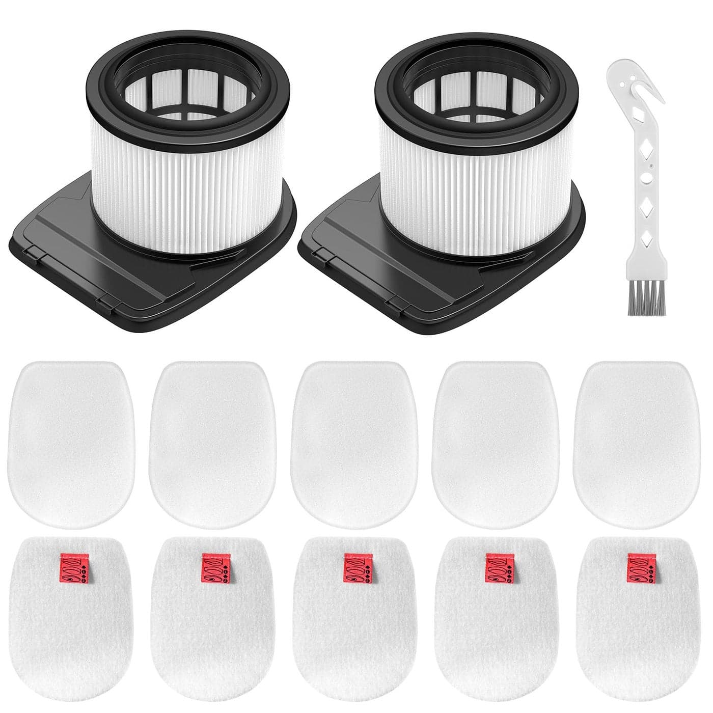 IZ300UKT Filter for Shark Hoover IZ300 IZ300UK IZ300UKT IZ320 IZ320UK IZ320UKT Cordless Stick Vacuum Cleaner Anti Hair Wrap Filters with 2 Hepa 5 Felt Filters 5 Foam