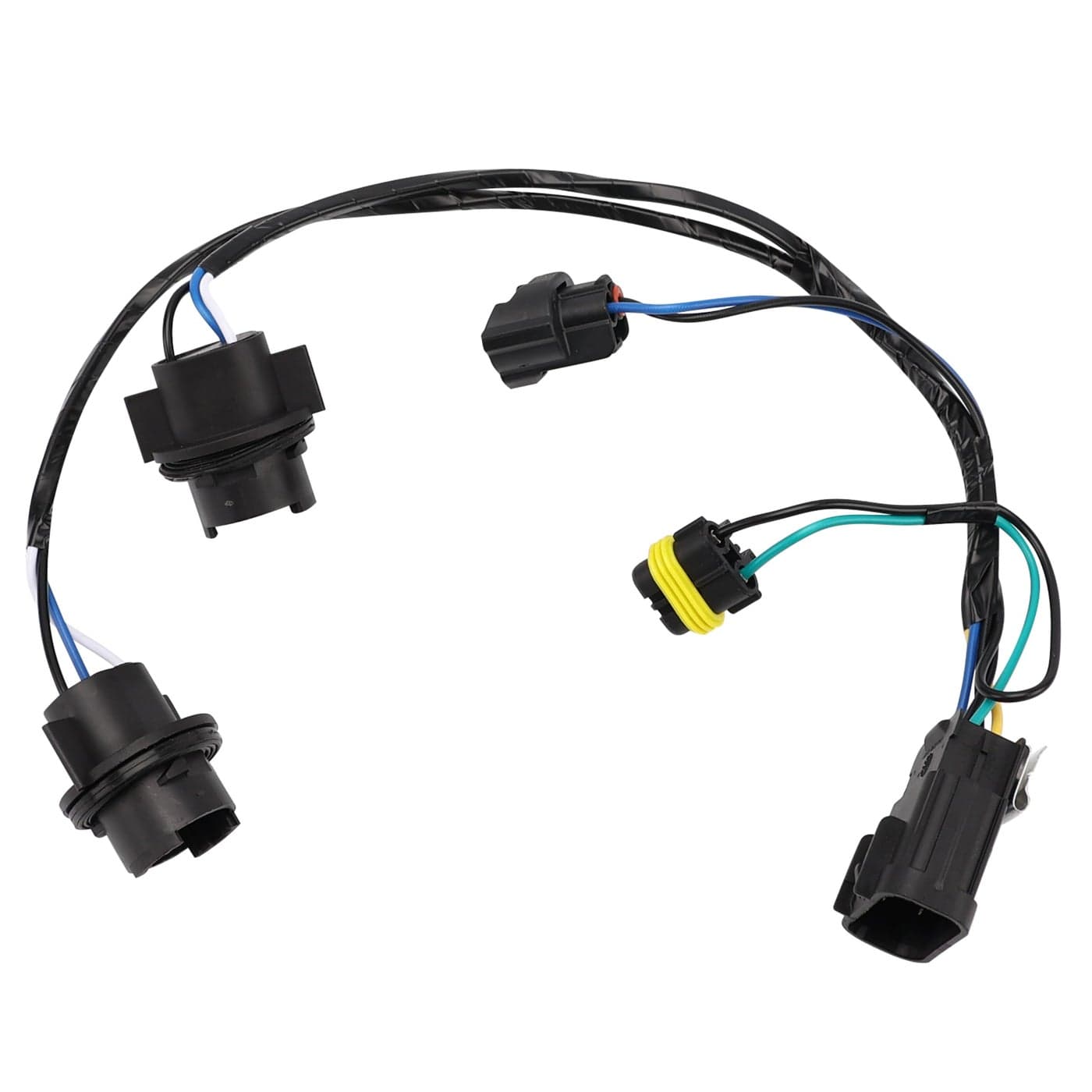 Headlight Wiring Harness Headlight Wire Harness Assembly Compatible with Chevy Silverado 20082014 Replace 645745 15841609 25962806 Front Right or Left Lamp Socket Wire 1 PCS