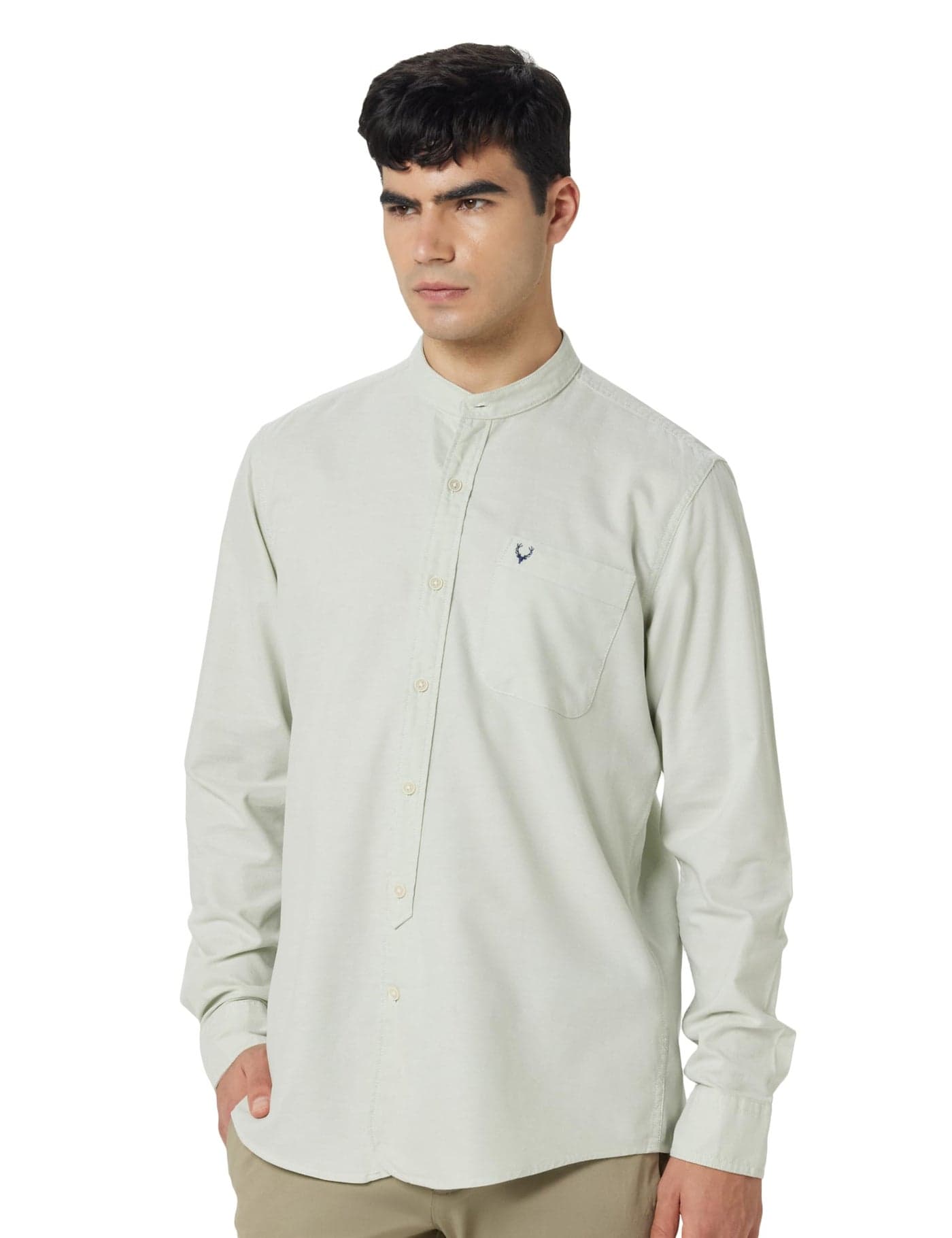 Allen Solly Mens Shirt Green