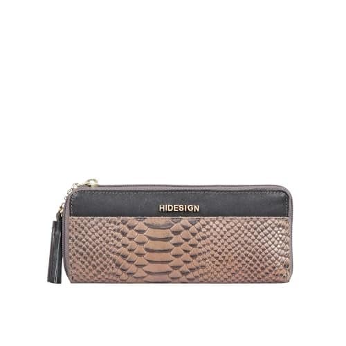 Hidesign Women's Leather Zip Around Wallet