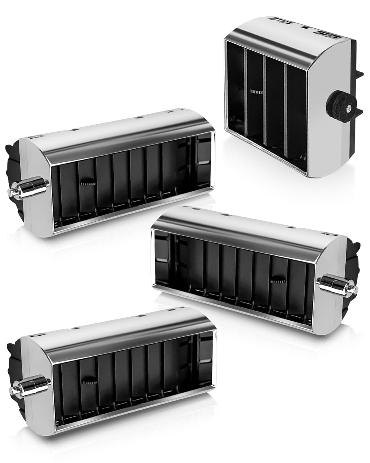 HZSIFU AC Dash Vents Set Fit for Chevy Gmc TrucK 1973 1974 1975 1976 1977 1978 1979 1980 Replace 3979751 14014536