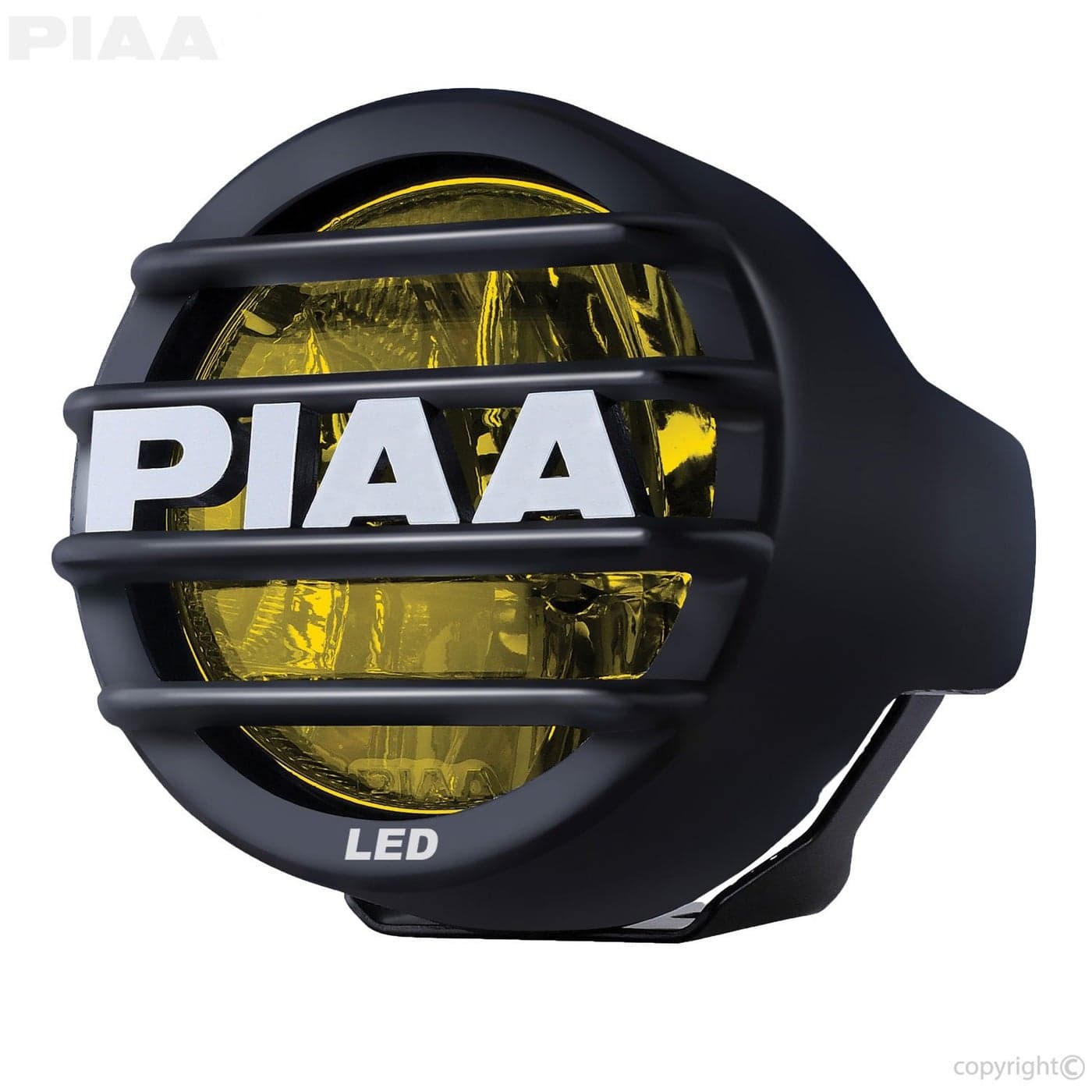 Piaa 1205300 LP530 Yellow 35 Single LED Ion Fog Light SAE Compliant white