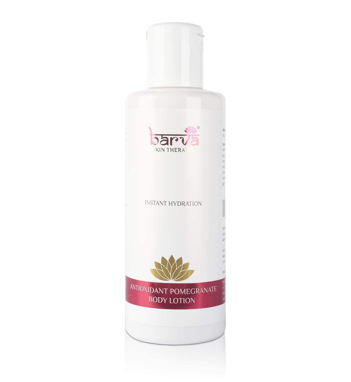 Barva Antioxidant Pomegranate Body Lotion for Deep Nourishment with Clarified Butter Kokum Butter Aloe Vera 200 ml