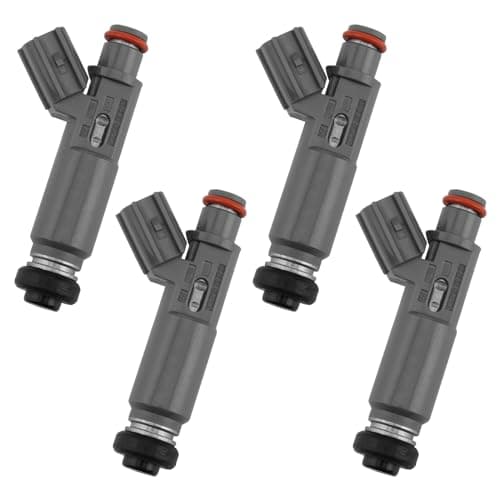 Fuel Injectors 12 Holes 4PcsCompatible with 20022003 Toyota Camry Solara0103 Highlander Rav4 20L 24 L4 Engine Replace 232500H010 2320928020
