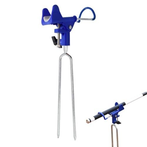 Proberos® Fishing Rod Holders for Bank Fishing 360 Degree Adjustable Fishing Pole Stand Equipment Universal Fishing Pole Holders for Fishing Rod 26.2Ft and Below, Best Experience for Fishing