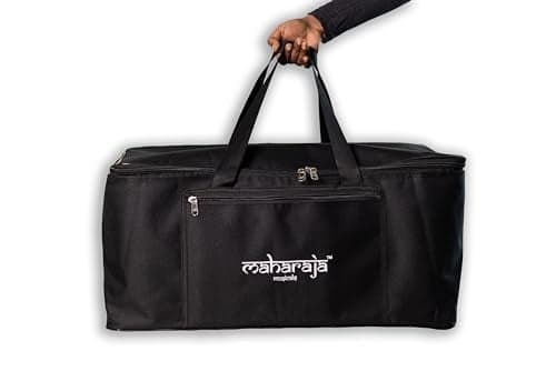 MAHARAJA Harmonium Bag, Padded, Premium Gig Bag for Harmoniums Upto 25 x 14 x 12 Inch (HBG1)