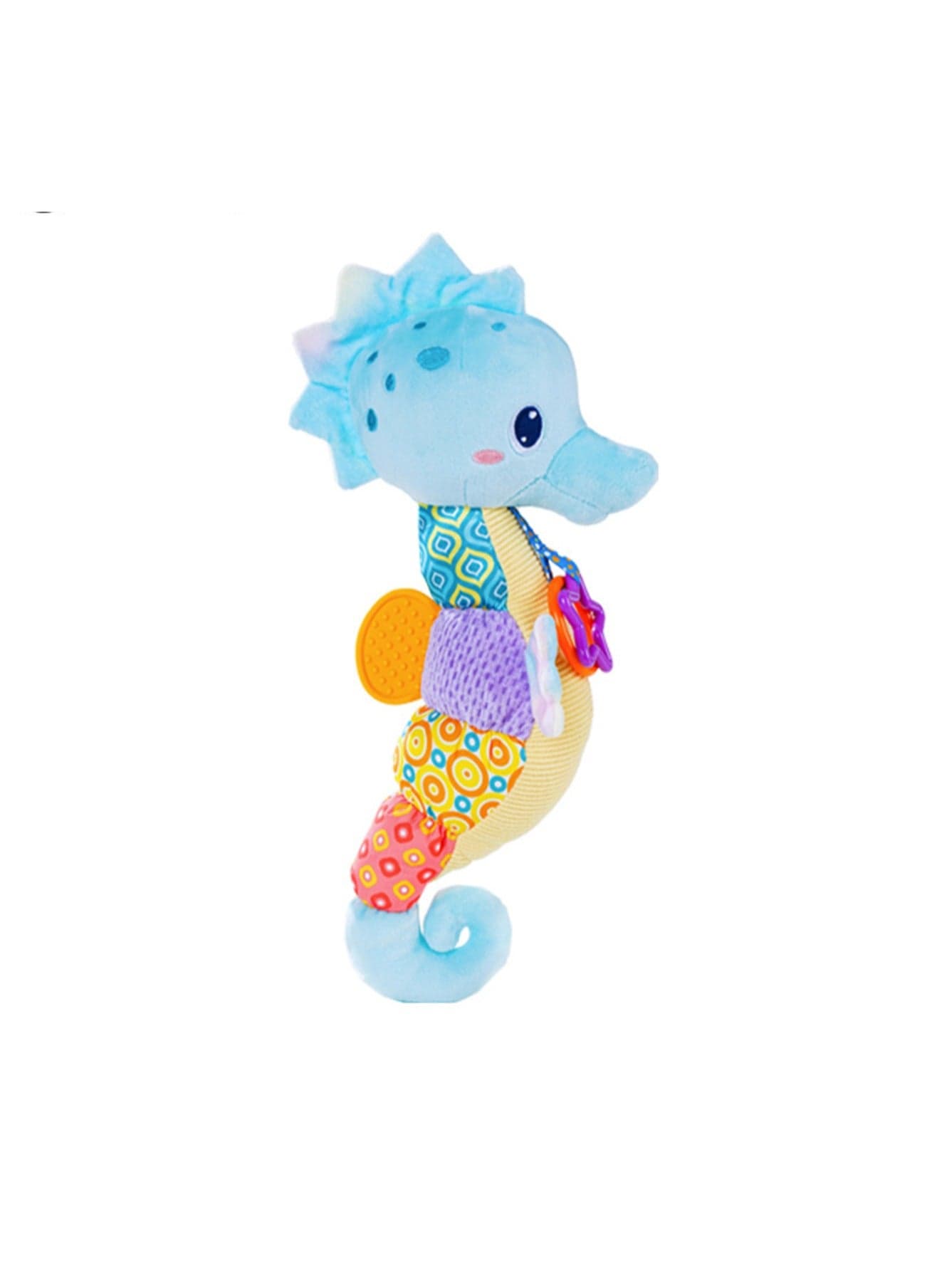 Sozzy Newborn Baby Ocean Plush Music Doll Soothing Car Hanging Bed Hanging Stroller Pendant Baby Toy