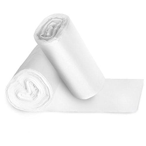 Bathroom Trash Bags 100 Clear 26 Gallon Small Garbage Bags by Upper Midland Products