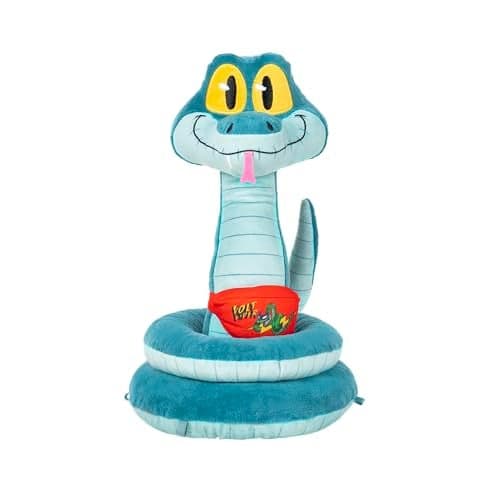 Disneys Zootopia 2 12 Feature Plush Gary DeSnake Sounds and Phrases Plush Toys for Kids and Preschoolers Suitable for Ages 3